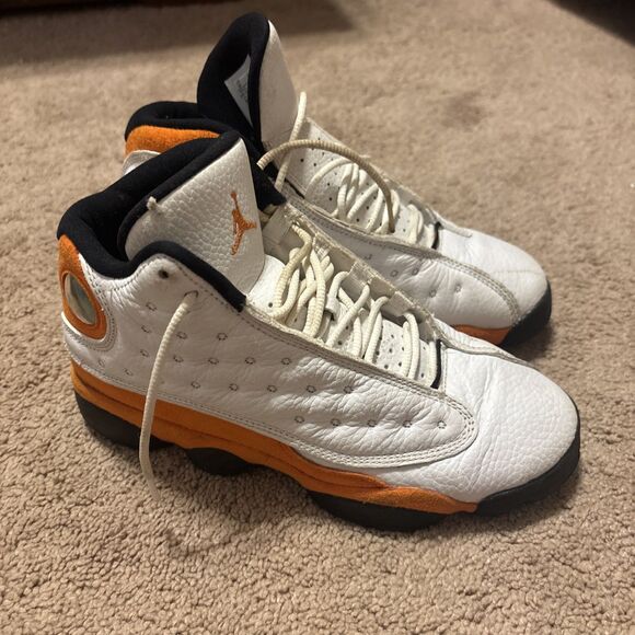 Jordan Other - Nike Air Jordan 13 Retro Starfish Orange Size 5Y GS DJ3003-108 No Box Used